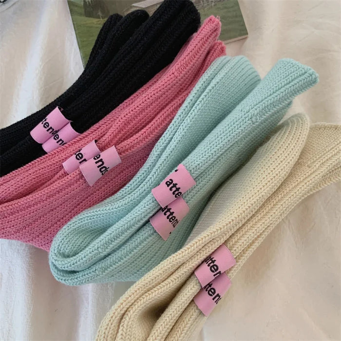 Solid Colors Knitting