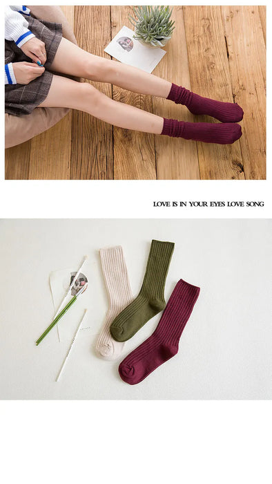 Daily Loose Socks Cotton