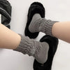 Letter Print Middle Tube Socks