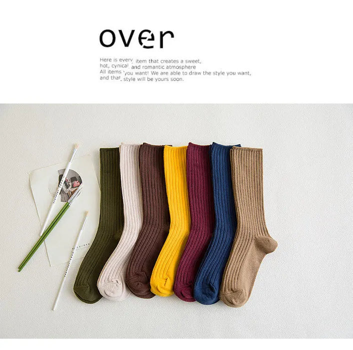 Daily Loose Socks Cotton
