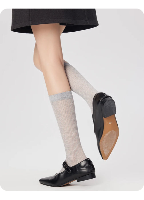 Hollow Mesh Breathable Ballet Style Socks