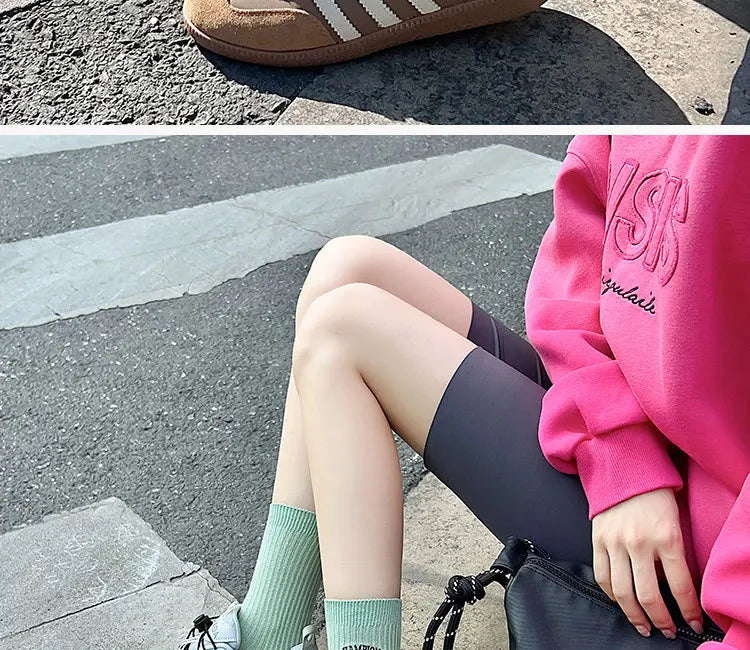 Embroidery Fashion Sports Women Socks Ins Designer