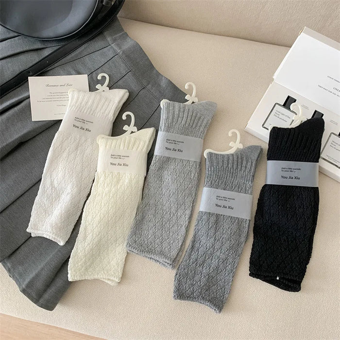 Ballet Wind Solid Color Stockings Socks
