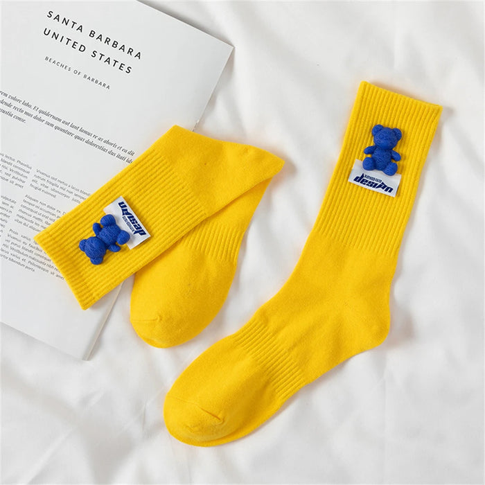 Blue Bear Socks Fun Sock