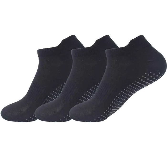 women-yoga-socks-sports-anti-slip-silicone-fitness-professional-training-running-pilates-protecting-heel-ear-short-socks-cotton