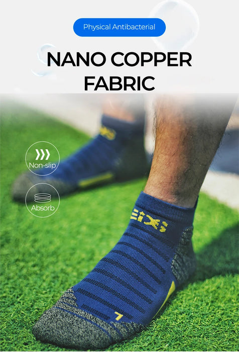 Nano Copper Fiber Deodorant Antibacterial Men Socks