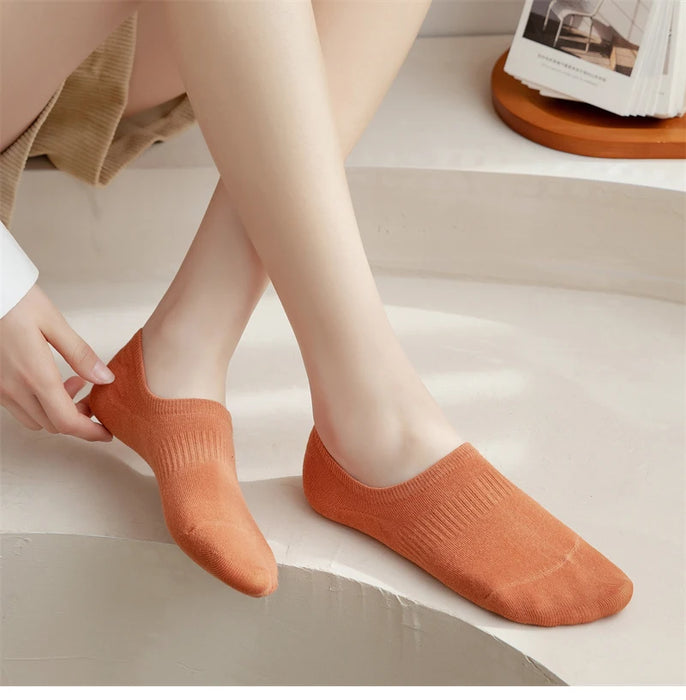 5 Pairs/  Invisible Low Cut Socks