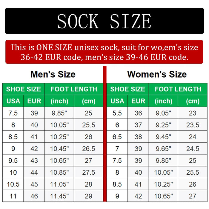 5 Pairs Wool Thickened Winter Sock