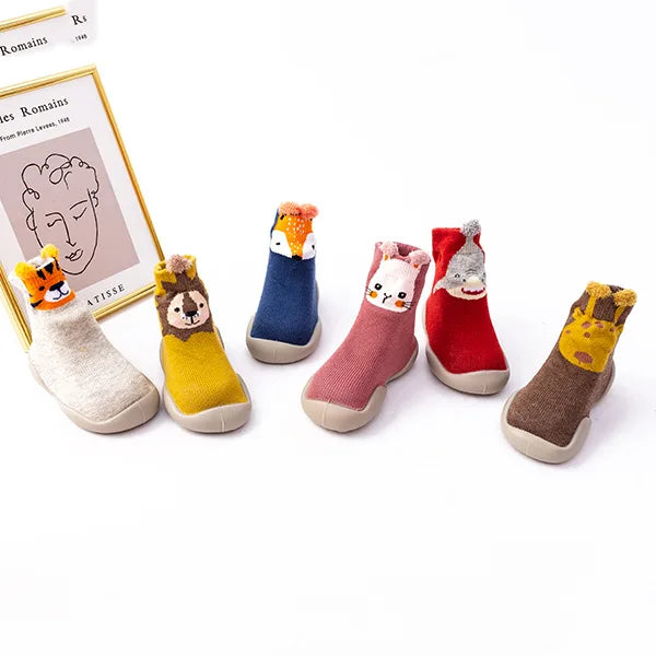 Multi-color Comfortable Floor Shoes Indoor and Outdoor Baby Walking Shoes
