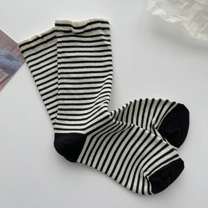 Retro Striped Socks