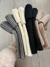 4-pairs-ladies-solid-color-vertical-stripes-warm-over-knee-socks-jk-fashion-autumn-winter-collection-simple-design