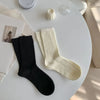cream-jk-socks-womens-spring-summer-middle-tube-long-loose-socks-thin-solid-color-japanese-versatile-black-lolita-stacked-socks