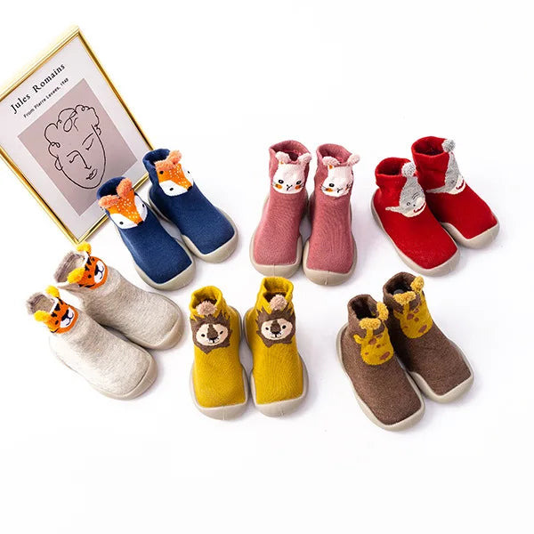 Multi-color Comfortable Floor Shoes Indoor and Outdoor Baby Walking Shoes