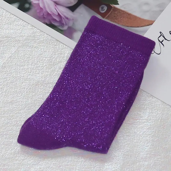 29 colours fashion shiny socks