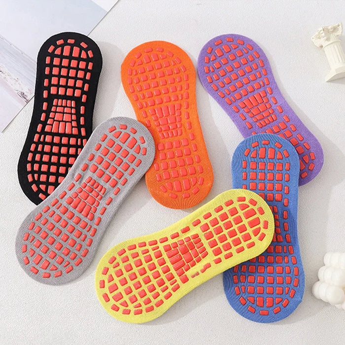 Kids Adults Anti-Slip Sock Trampoline Sock