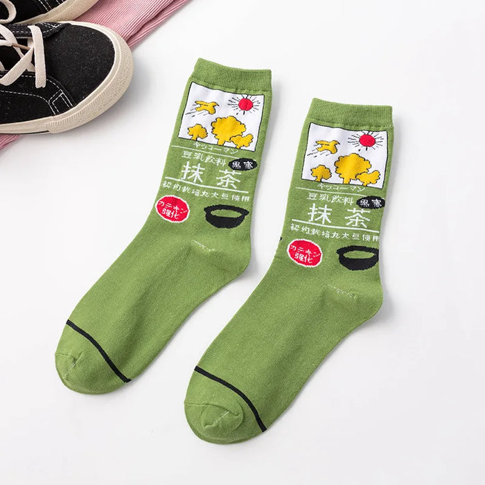 Fashion Streetwear Hip Hop Style Cartoon Socks