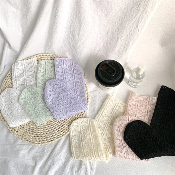 Summer Thin Hollow Breathable Loose Long Socks