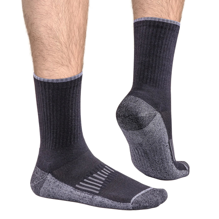 5P/ Cycling Sports Socks Cotton Cushioned Work Boot Crew Socks