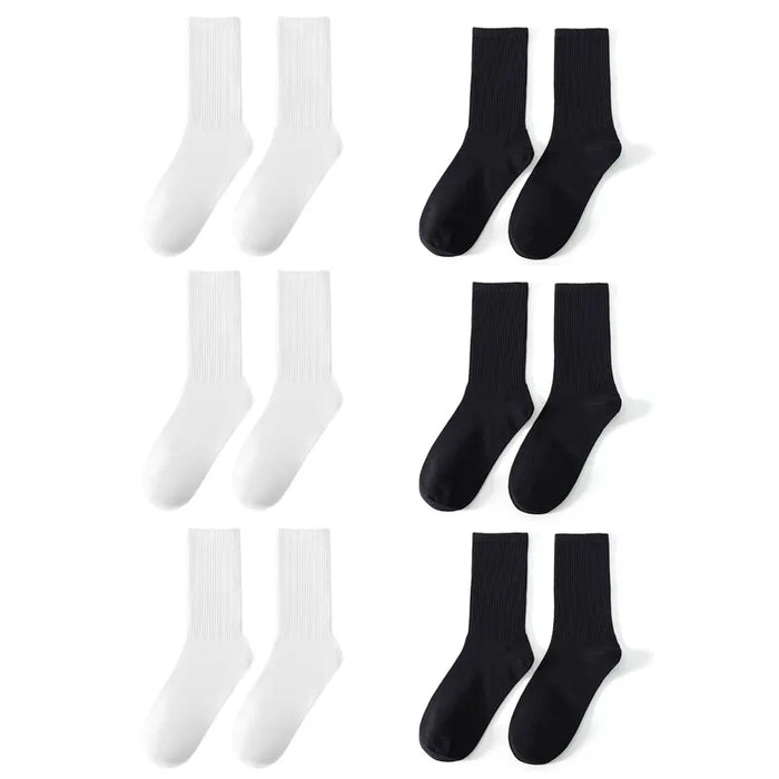 6/12 Pairs Middle Tube Socks For Men  Socks
