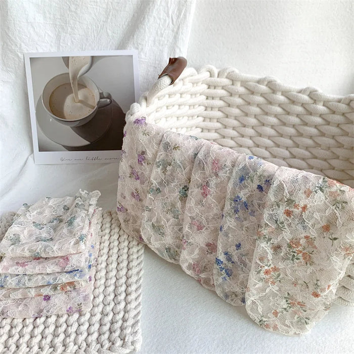 Lace Flower Loose Long Socks