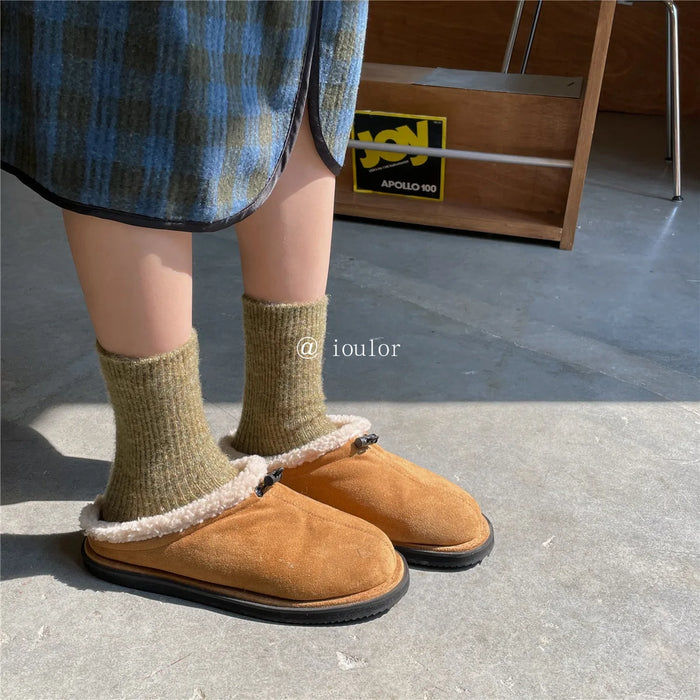 Thermal Women Socks 9% Wool Cashmere Thicken Warm Long Socks