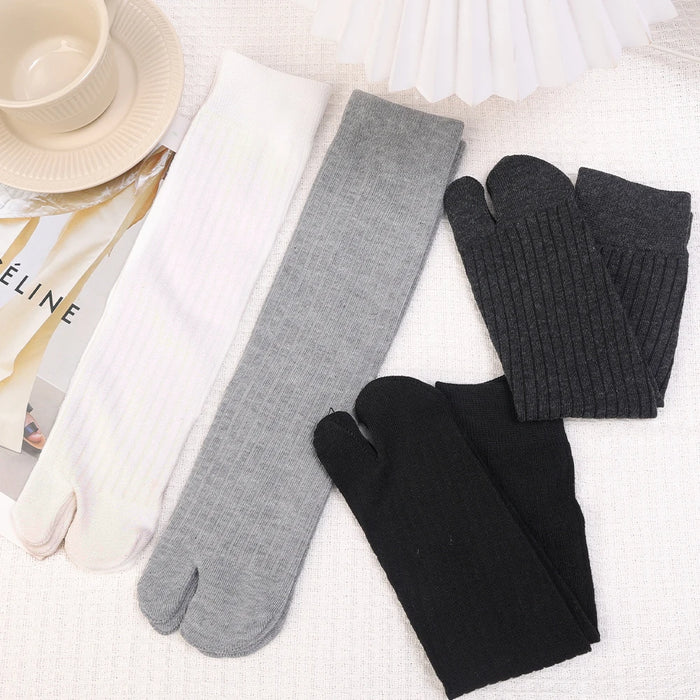 1/3 Pairs Japanese Tabi Toe Socks