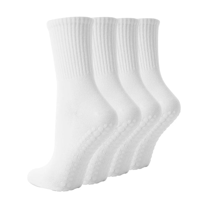 4-6 pairs of women's anti slip grip yoga Pilates ballet socks