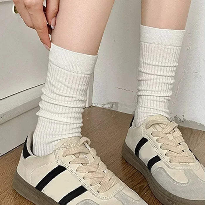 1/3 Pairs Korean Stripe Long Socks