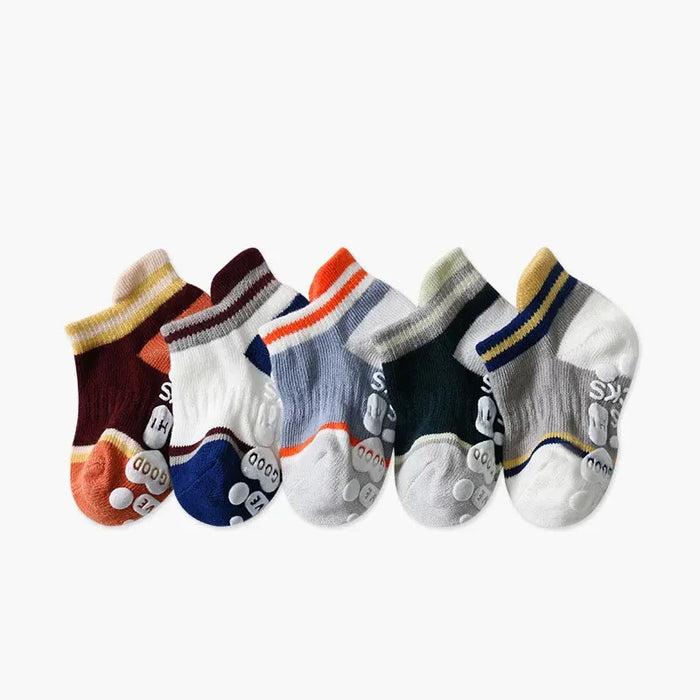 5-pairs-infant-newborn-baby-anti-slip-socks-5colored-bear-print-baby-girl-cotton-socks-solid-autumn-toddler-boys-knee-floor-sock
