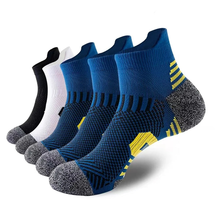 3/5Pairs Men's Sport Socks Breathable Outdoor Running