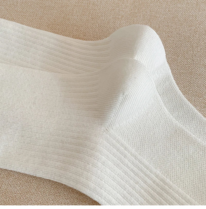 Mixed-color Daily Elastic Crew Socks Comfortable