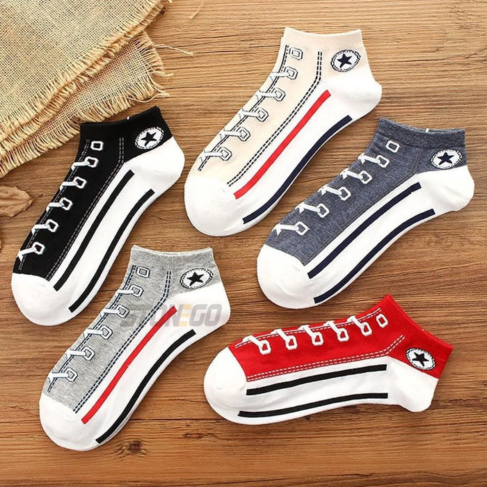Men's and Women's  Comfortable Cotton Sock Slippers Socks