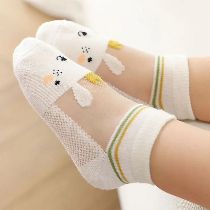 5P/ Animal Mesh Breathable Children Socks
