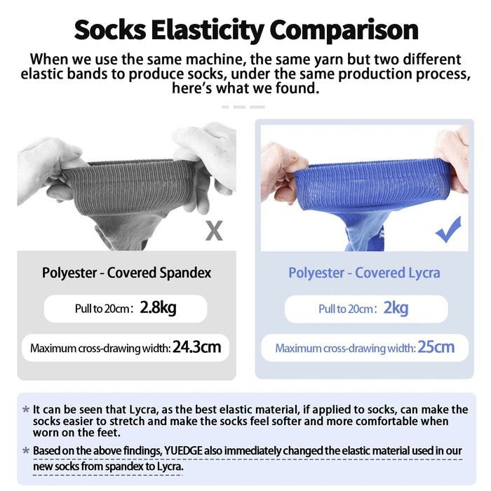 5P/ Cycling Sports Socks Cotton Cushioned Work Boot Crew Socks