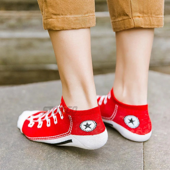 Men's and Women's  Comfortable Cotton Sock Slippers Socks