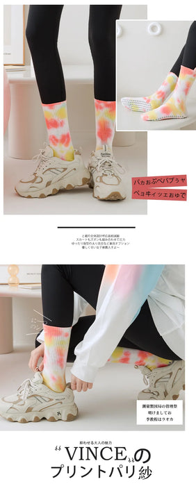 3 Pairs Non-Slip Yoga Socks for Women Colorful Gradient