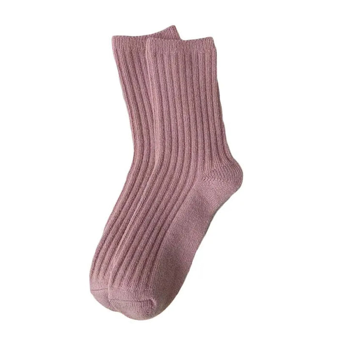 New Winter Fashion Solid Colour Socks