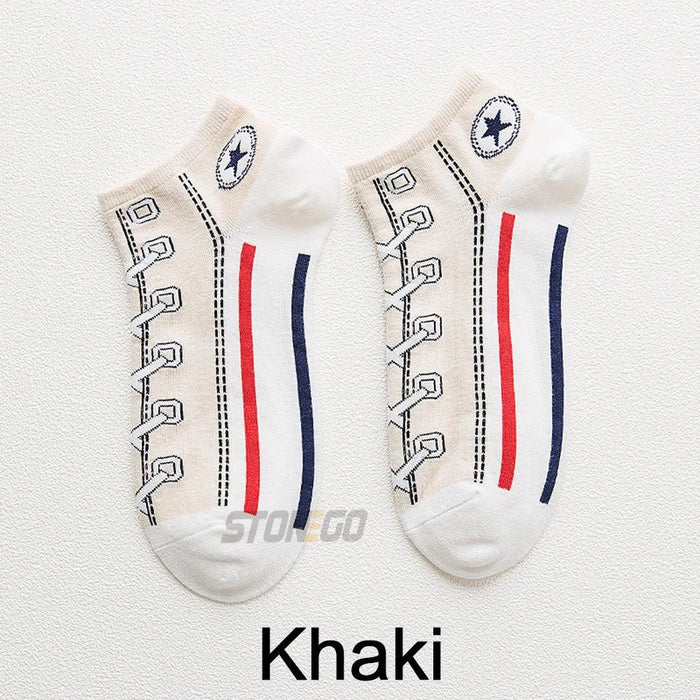Men's and Women's  Comfortable Cotton Sock Slippers Socks