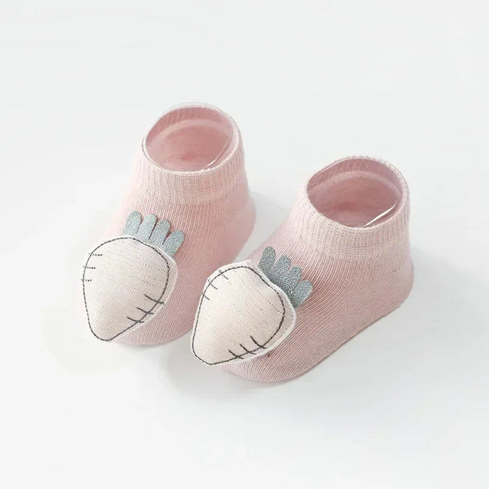 Animal Print Baby Socks Baby Toddler Non-slip Newborn Cotton Socks