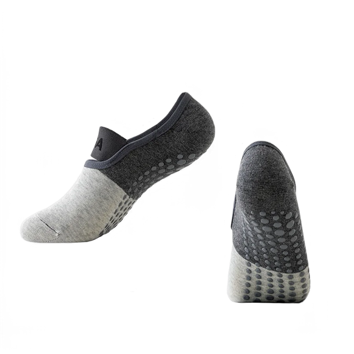 Patchwork colour pilates socks