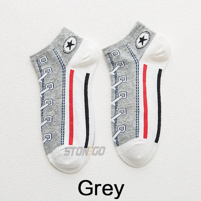 Men's and Women's  Comfortable Cotton Sock Slippers Socks
