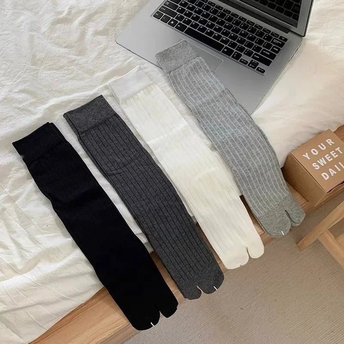 1/3 Pairs Japanese Tabi Toe Socks