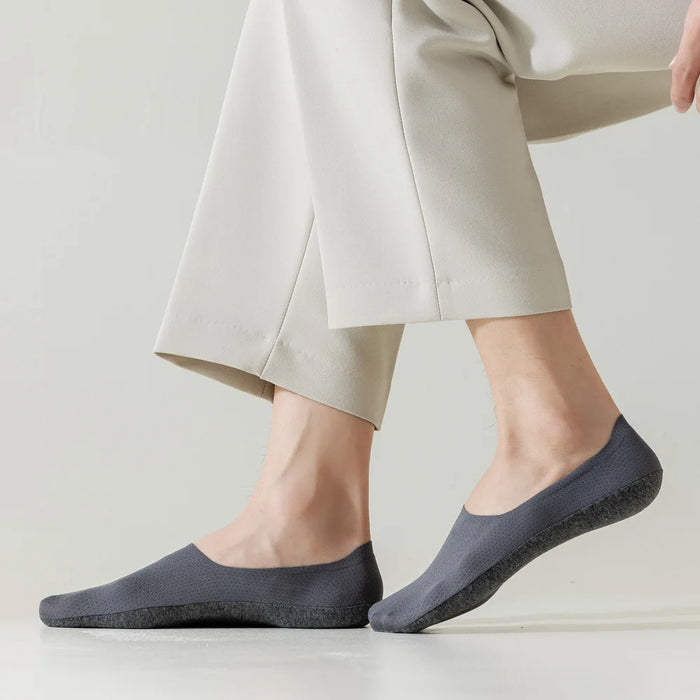 5P/ Men Non Slip Invisible Socks