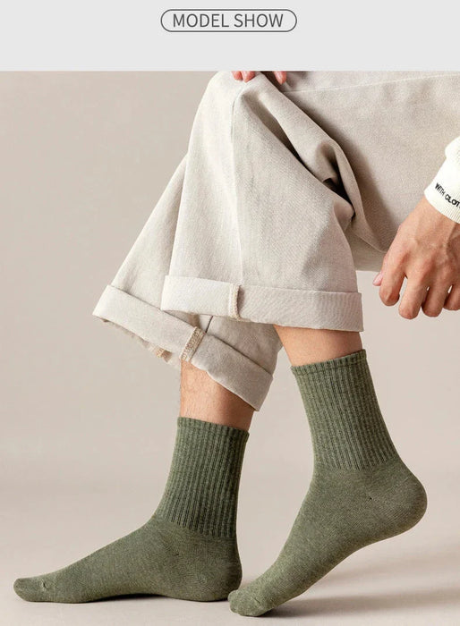 5-10-pairs-95-combed-cotton-socks-men-business-dress-long-socks-soft-breathable-spring-summer-colorful-sock-for-man-5pairs-lot