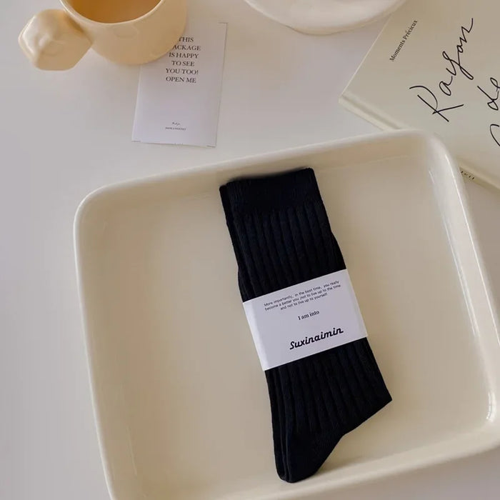Japanese Style School Girls High Socks