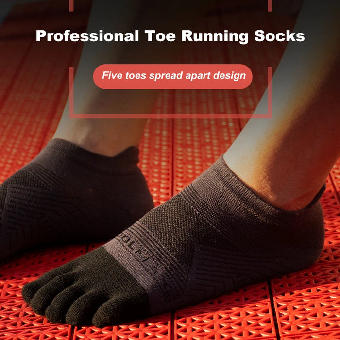 1 Double Running Five Finger Socks