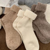 5-pairs-of-mixed-color-autumn-and-winter-striped-thick-warm-retro-coffee-womens-socks-dopamine-womens-mid-tube-socks