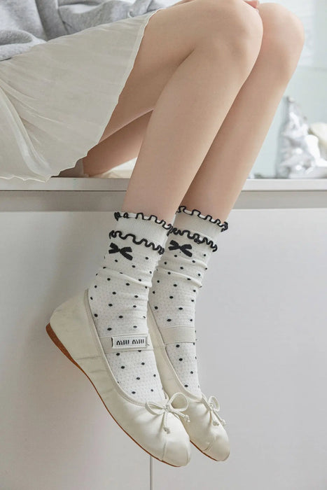 Sweet Lolita Ballet Style Ultrathin Breathable Socks