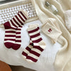 womens-cherry-color-trendy-striped-autumn-and-winter-new-mid-tube-socks-ankola-color-versatile-socks