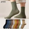 5-10-pairs-95-combed-cotton-socks-men-business-dress-long-socks-soft-breathable-spring-summer-colorful-sock-for-man-5pairs-lot